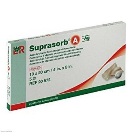 Suprasorb A+Ag 10x20 cm Silber-Calcium-Alginat-Wundverband – 1 Stück